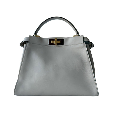 Valentino Rockstud Leather Flap Clutch