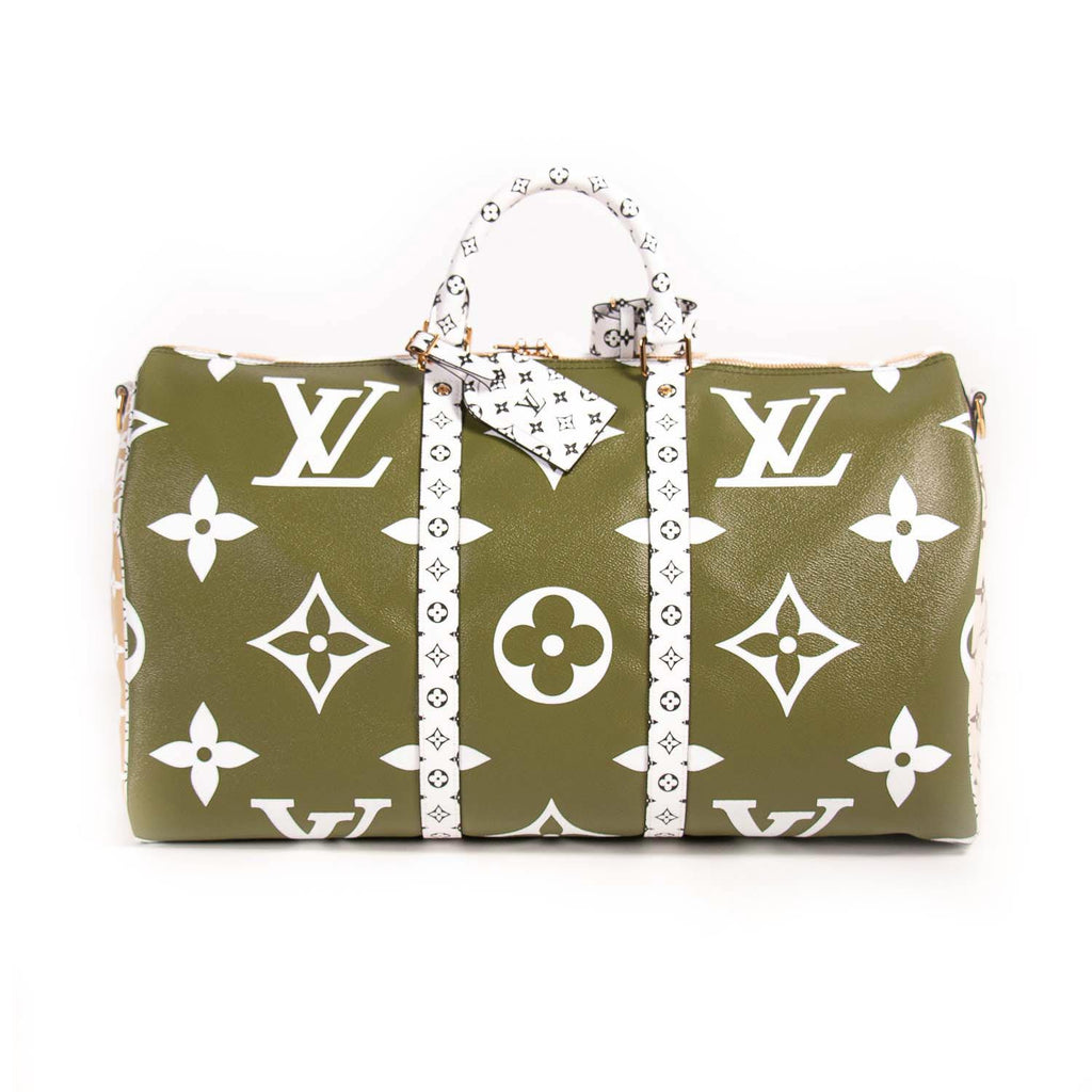 Louis Vuitton Monogram Giant Keepall Bandouliere 50