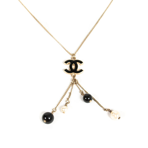 Chanel CC Logo Stud Earrings