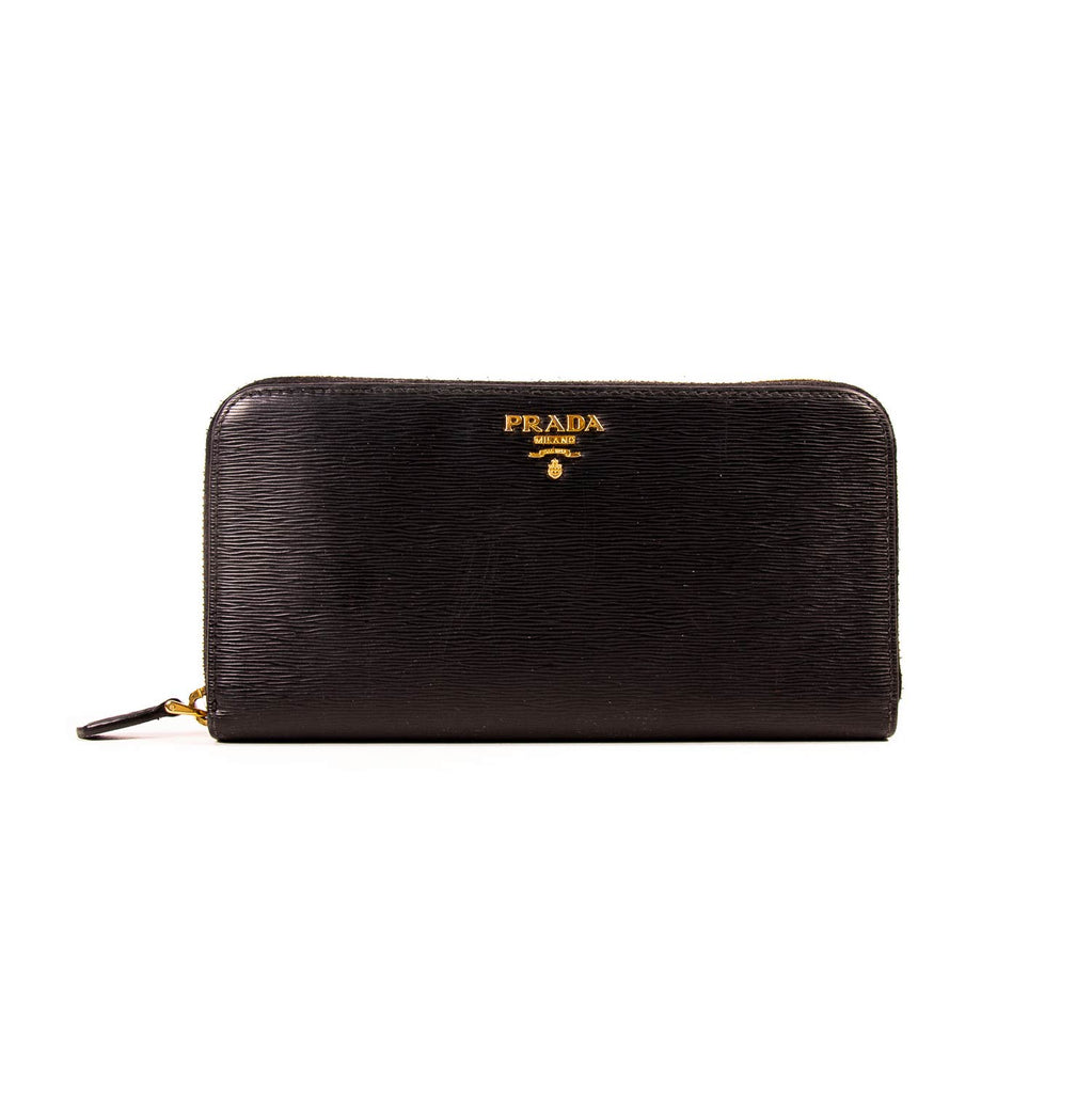 Prada Saffiano Continental Wallet