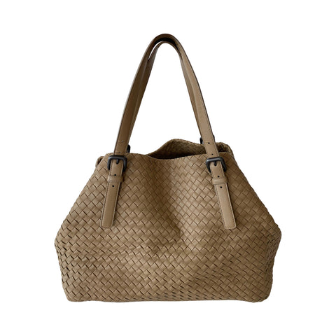 Prada Saffiano Large Double Bag Tote