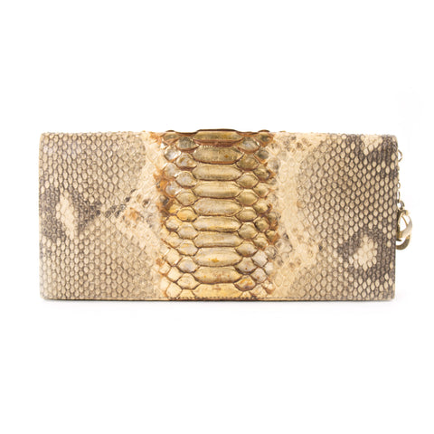Stella McCartney Specked Metallic Fold Over Shoulder Bag