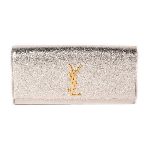 Stella McCartney Specked Metallic Fold Over Shoulder Bag
