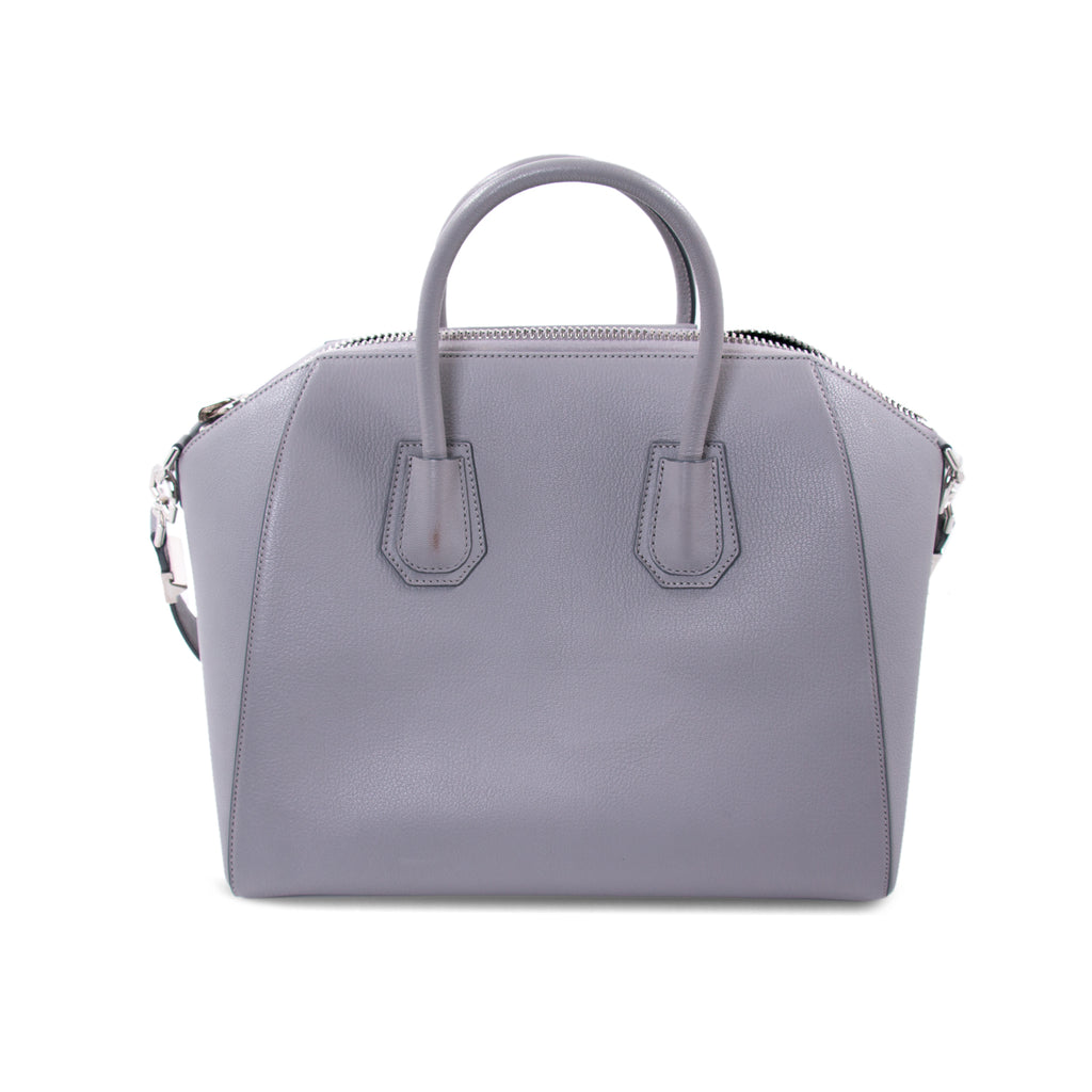 Givenchy Medium Grey Antigona Stachel Bag Bags Givenchy - Shop authentic new pre-owned designer brands online at Re-Vogue