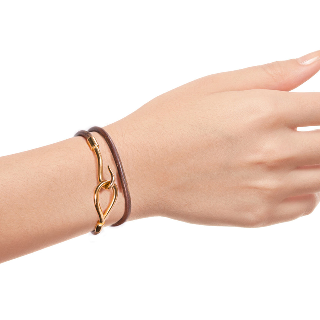 Hermes Jumbo Hook Bracelet - revogue