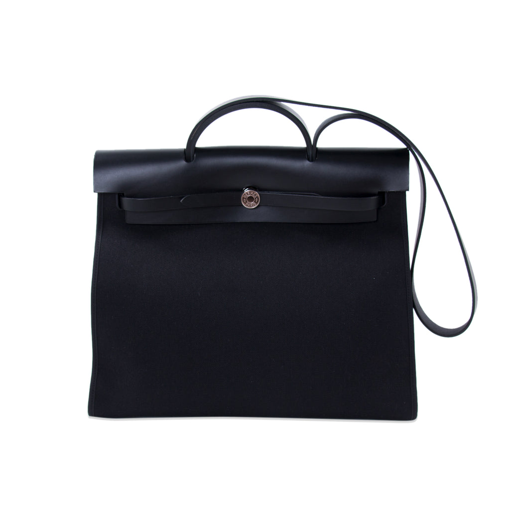 Hermès Herbag Zip 39 Black