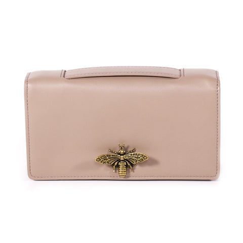 Stella McCartney Specked Metallic Fold Over Shoulder Bag