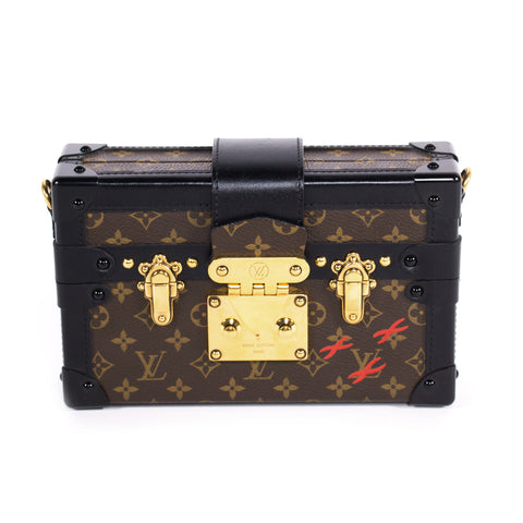 Stella McCartney Specked Metallic Fold Over Shoulder Bag