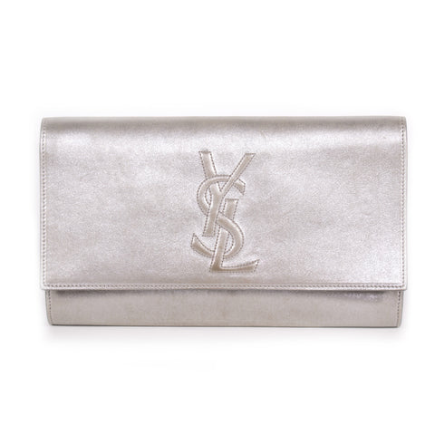 Stella McCartney Specked Metallic Fold Over Shoulder Bag