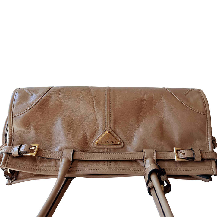 Prada Bonnie Medium Leather Handbag