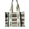 Chloé Medium Woody Canvas Tote