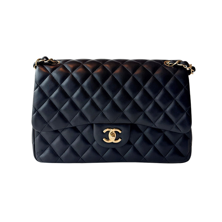 Chanel Classic Jumbo Double Flap Bag - revogue