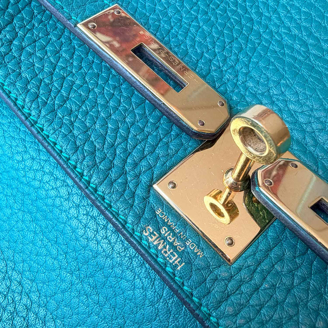 Hermès Kelly 28 Retourne Clemence Leather 2015 - revogue