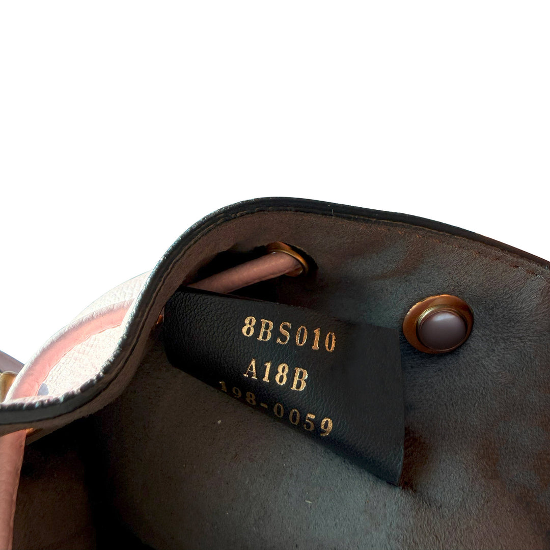 Fendi Mon Tresor Leather Bucket Bag