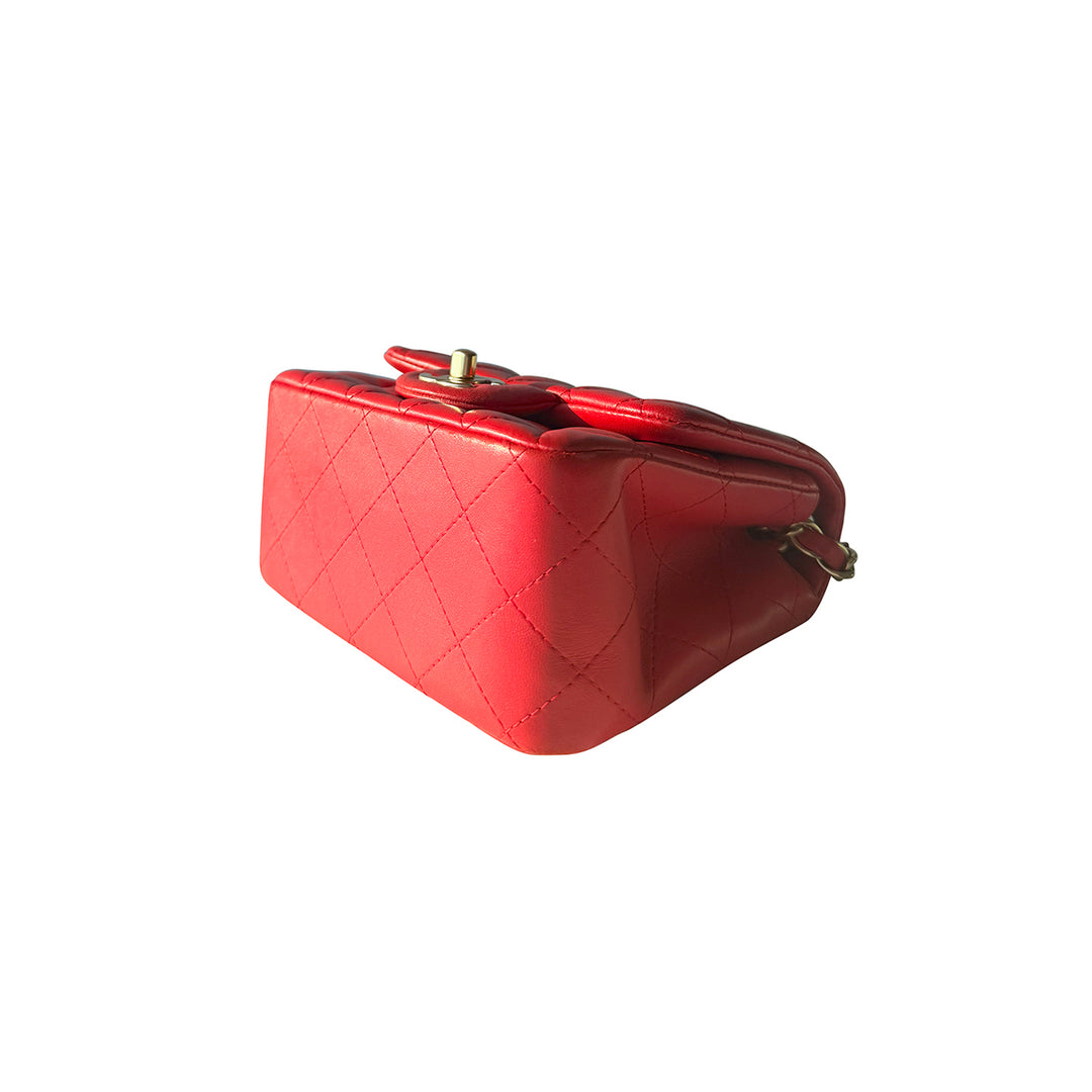 Chanel Mini Square Classic Flap Bag - revogue