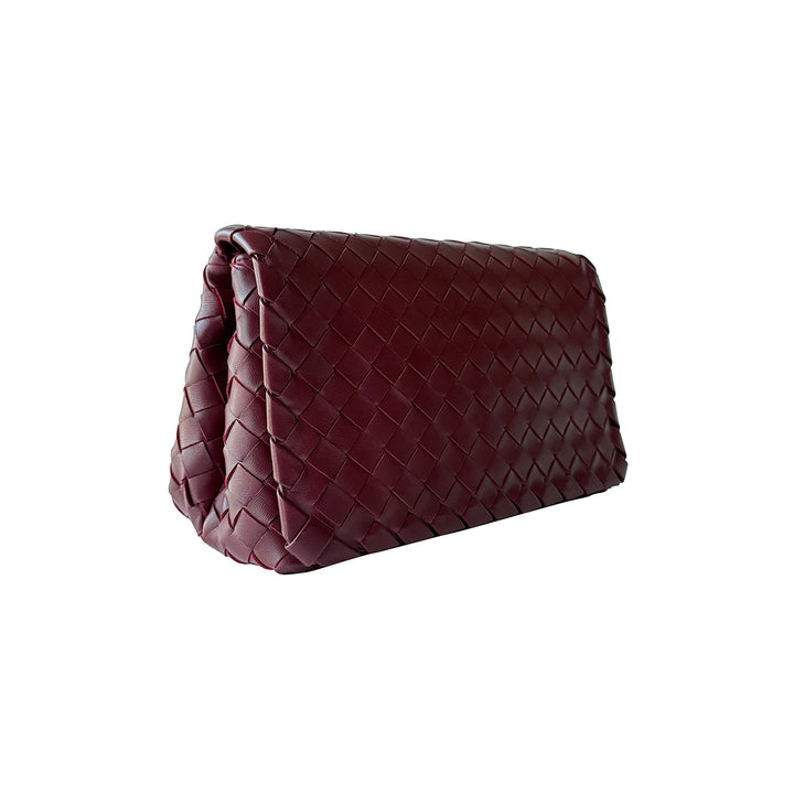 Bottega Veneta Intrecciato Flap Crossbody Bag