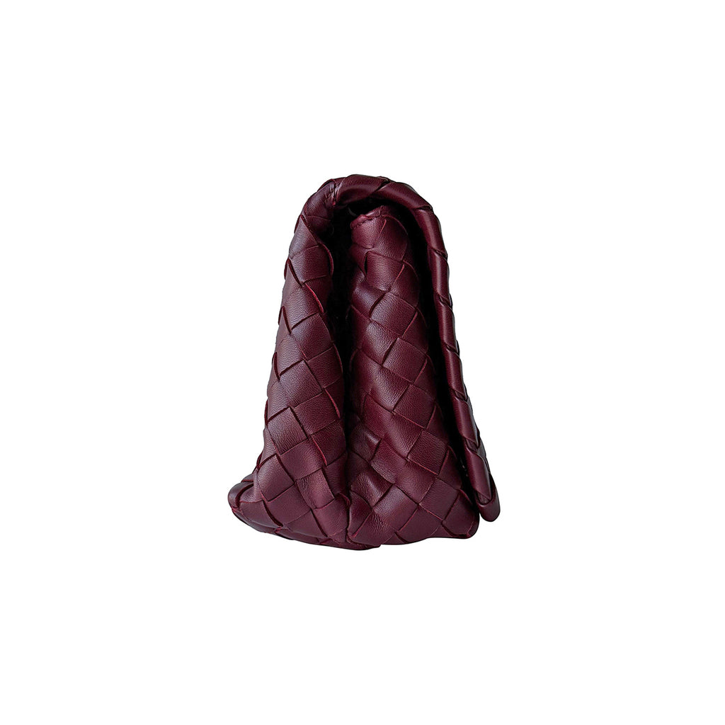 Bottega Veneta Intrecciato Flap Crossbody Bag