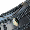 Bvlgari Embroidered Leather Serpenti Forever Bag