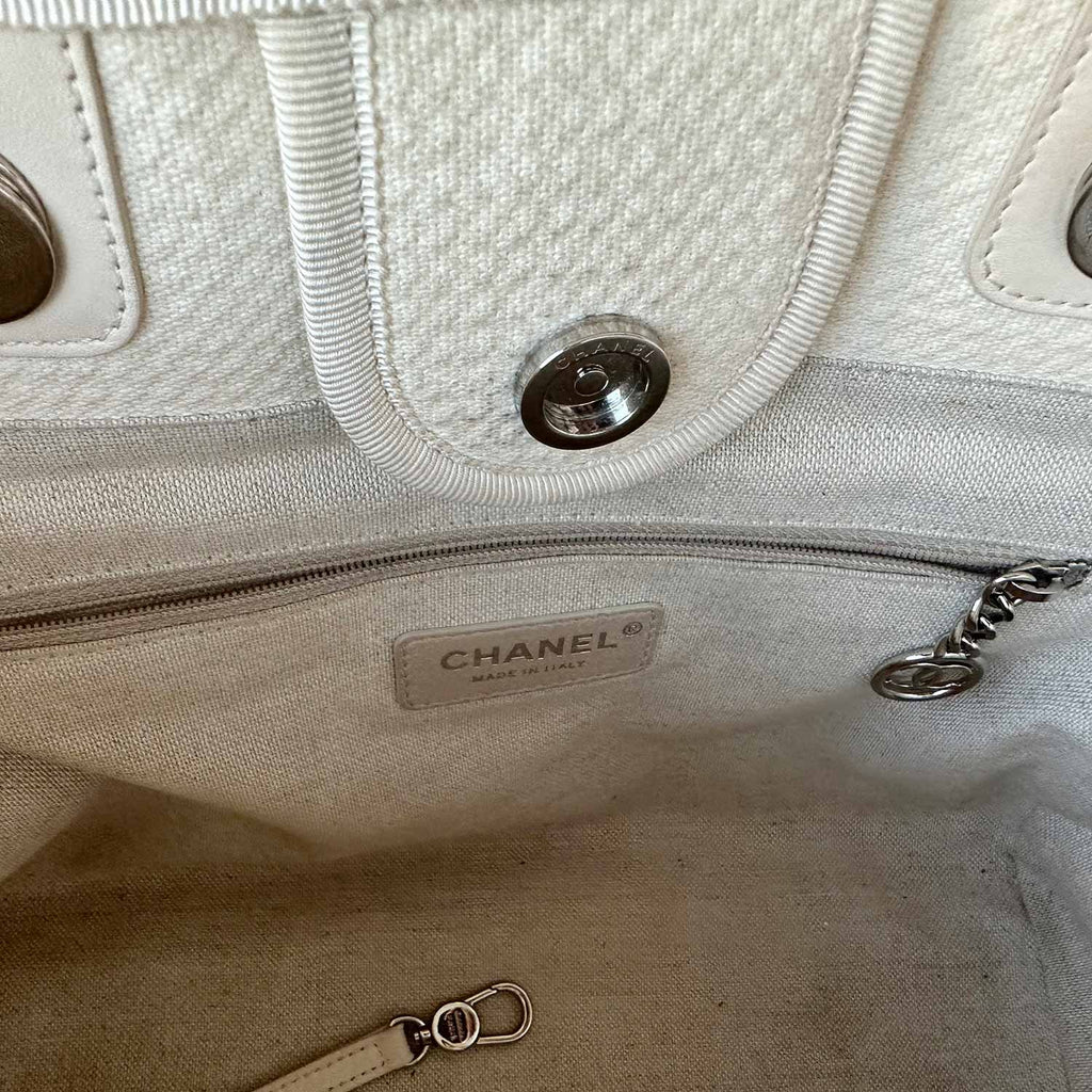 Chanel Deauville Small Shopper Tote Bag