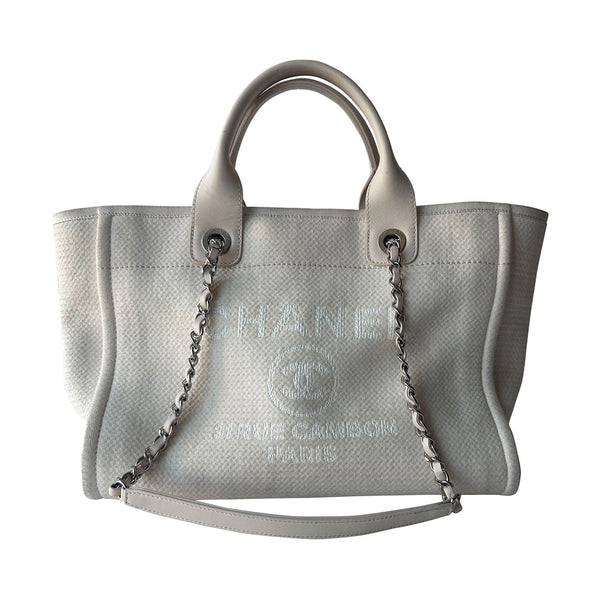 Shop authentic Chanel Deauville Small Shopper Tote Bag at revogue for just  USD 4,000.00