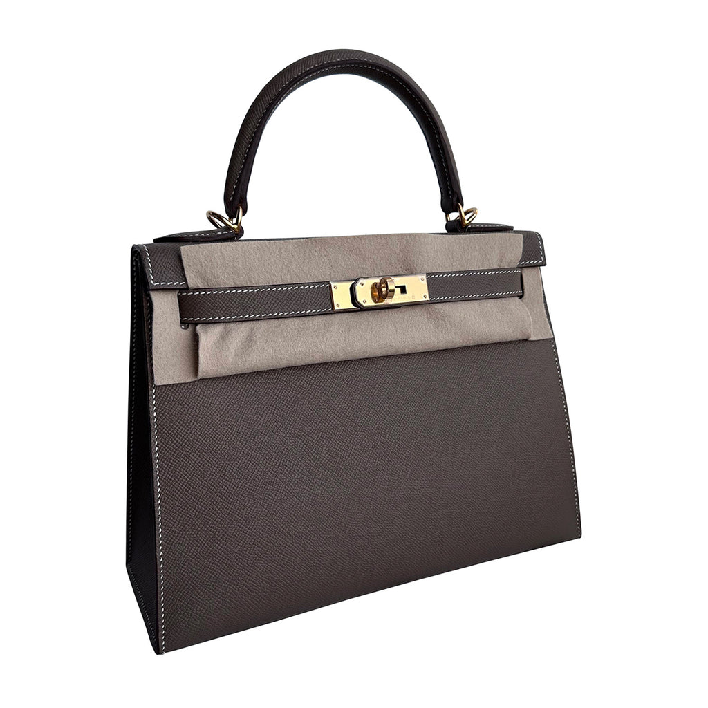 Hermès Sellier Kelly 32 Epsom Bag in Brique in 2023