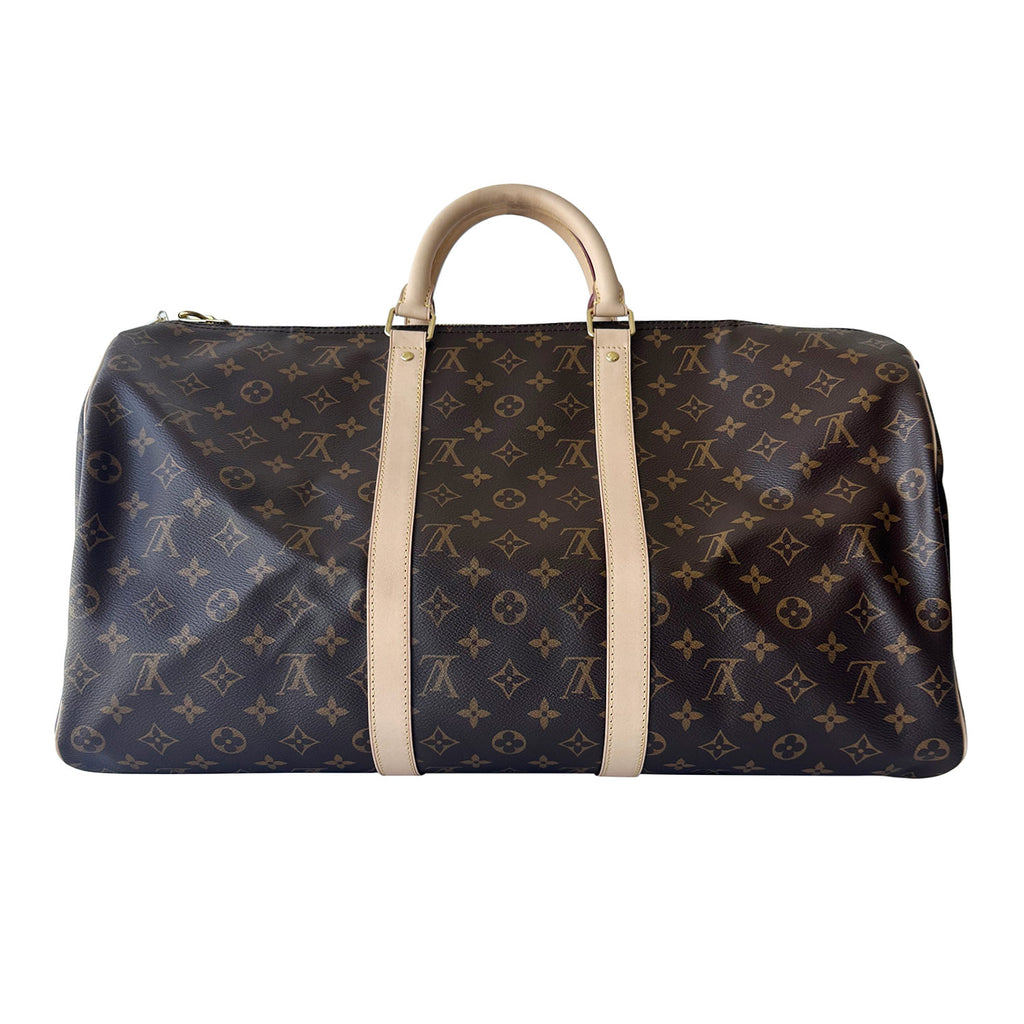 Louis Vuitton Keepall Bandouliere Monogram Galaxy 50 Black Multicolor in  Coated Canvas with Black-tone - US