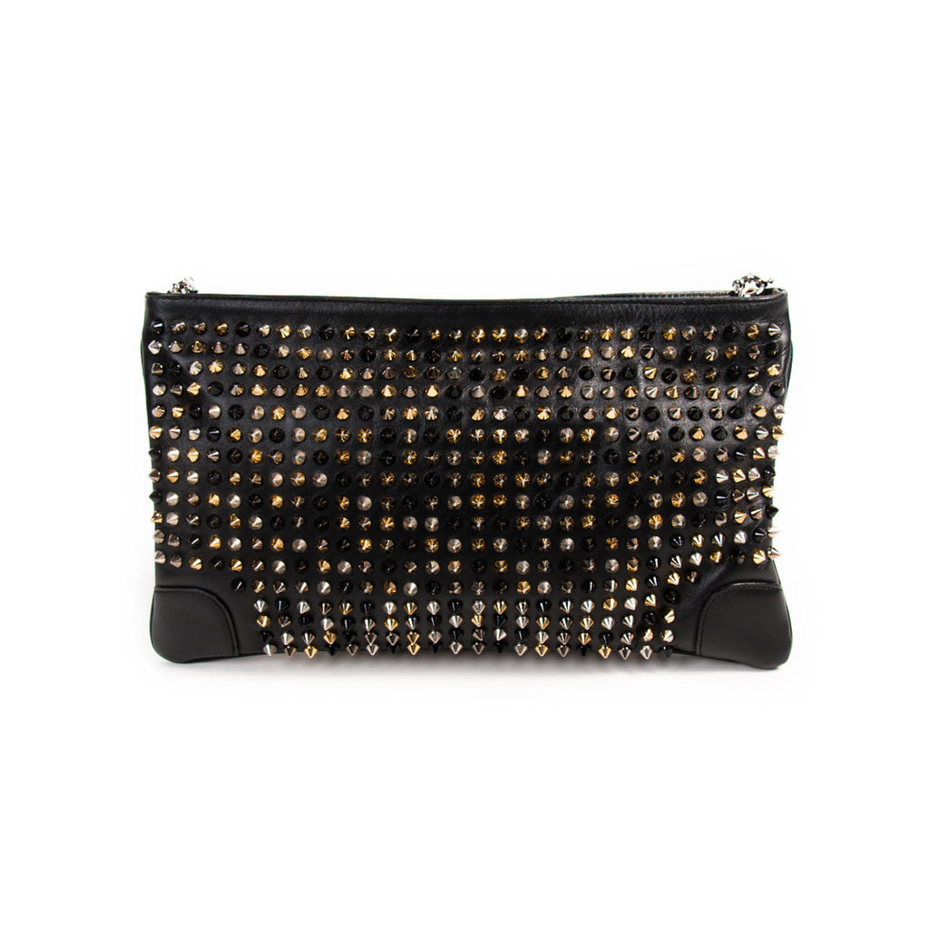 Christian Louboutin Loubiposh Studded Clutch Bags Christian Louboutin - Shop authentic new pre-owned designer brands online at Re-Vogue