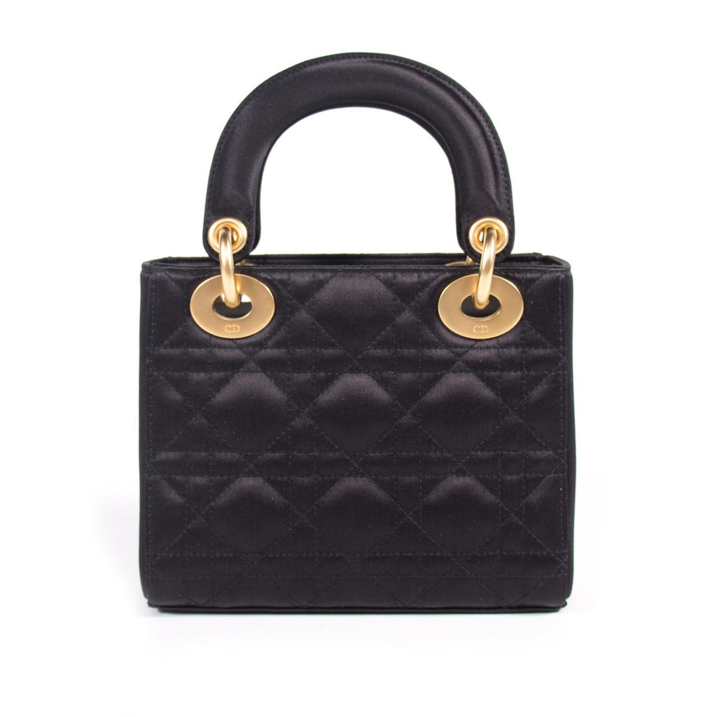 Christian Dior Satin Micro Lady Dior Bags Dior - Shop authentic new pre-owned designer brands online at Re-Vogue