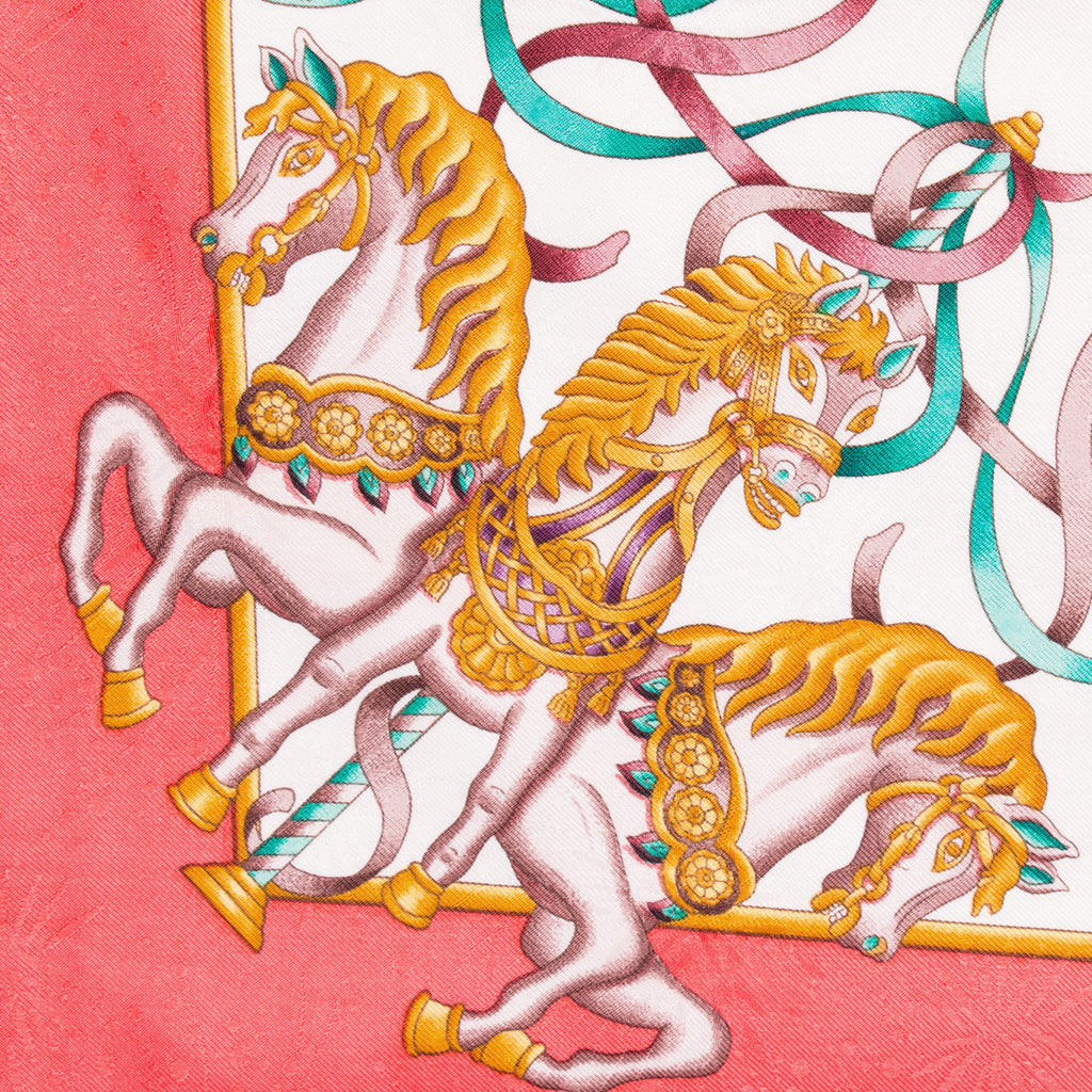 Hermes Printed Silk Scarf - revogue