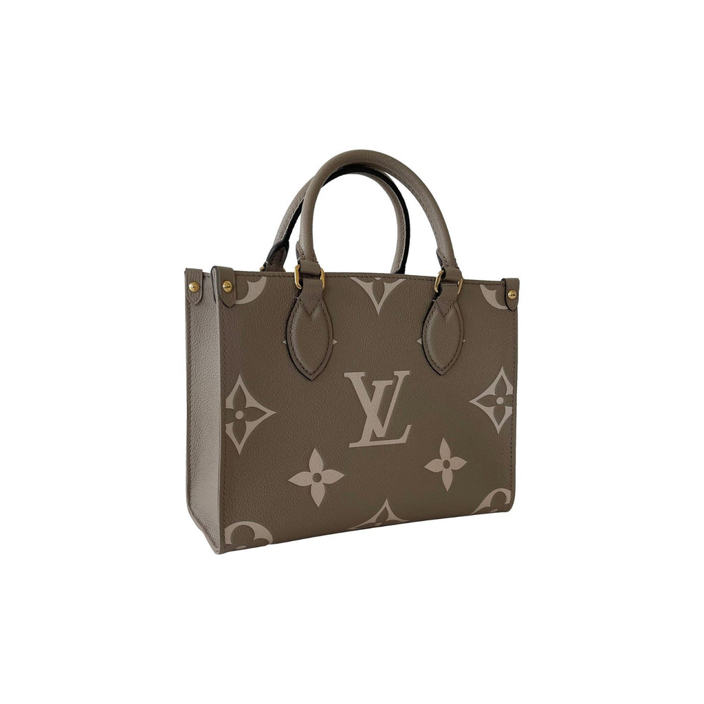 Louis Vuitton Onthego PM Tote Bag M46216 Crossbody Green Hand Purse Auth LV  New