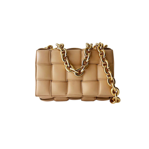 Bottega Veneta Intrecciato Double Row Knot Bracelet