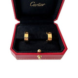 Cartier Yellow Gold Love Earrings