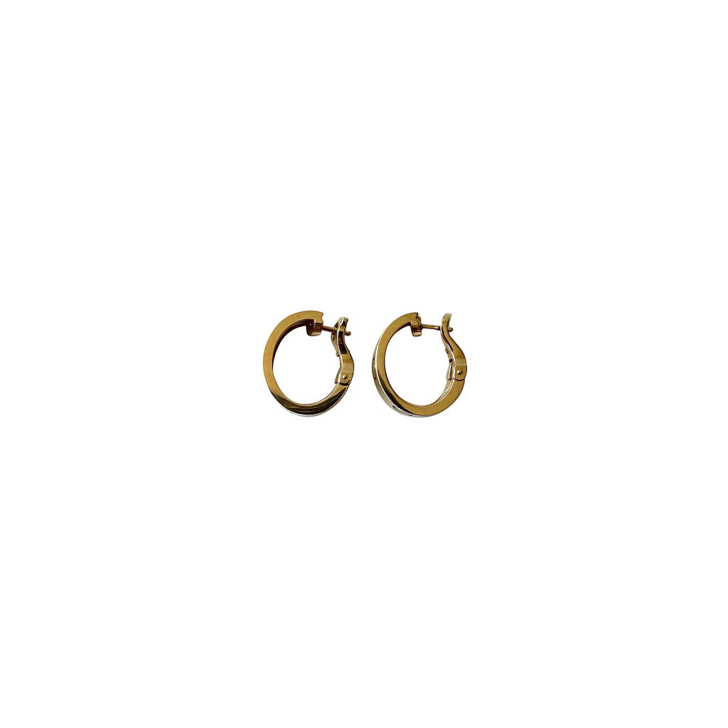 Cartier Yellow Gold Love Earrings