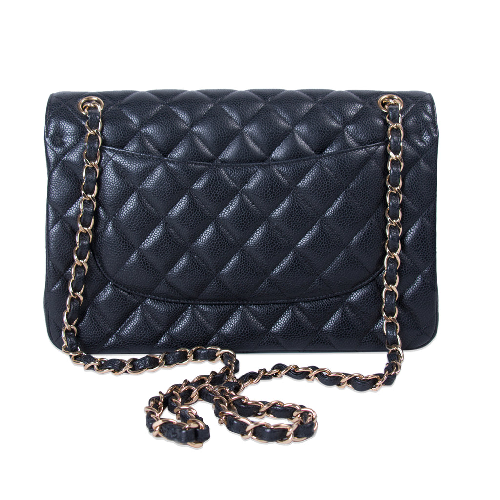 Shop authentic Chanel Classic Jumbo Double Flap Bag at revogue for