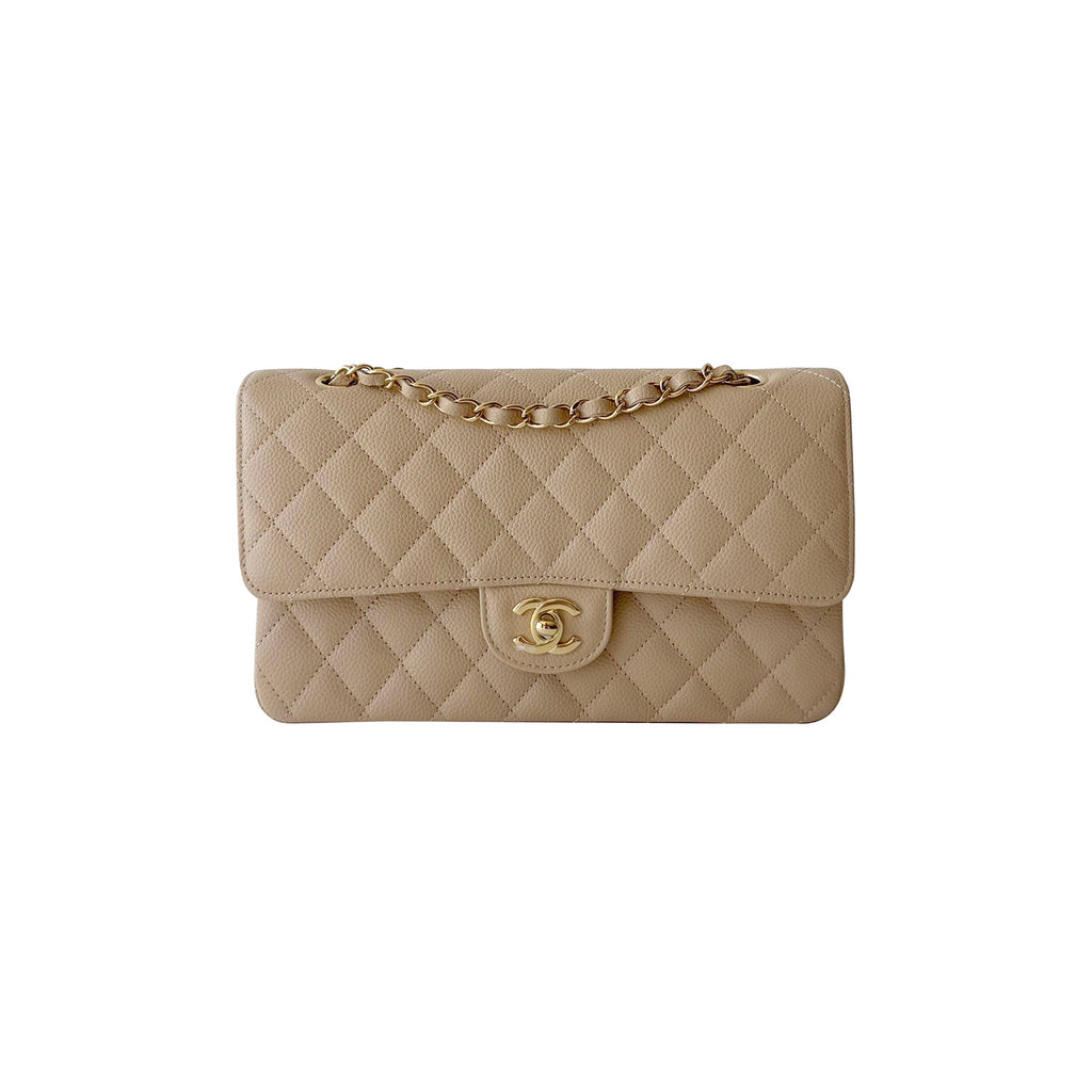 Chanel Black Quilted Lambskin Small Classic Double Flap Bag Rose Gold  Hardware – Madison Avenue Couture