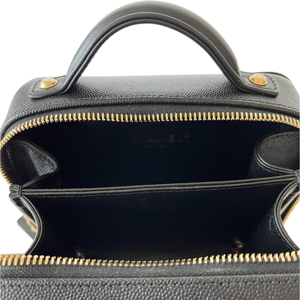 Chanel Pre-owned CC Appliqué Filigree Vanity Two-Way Bag