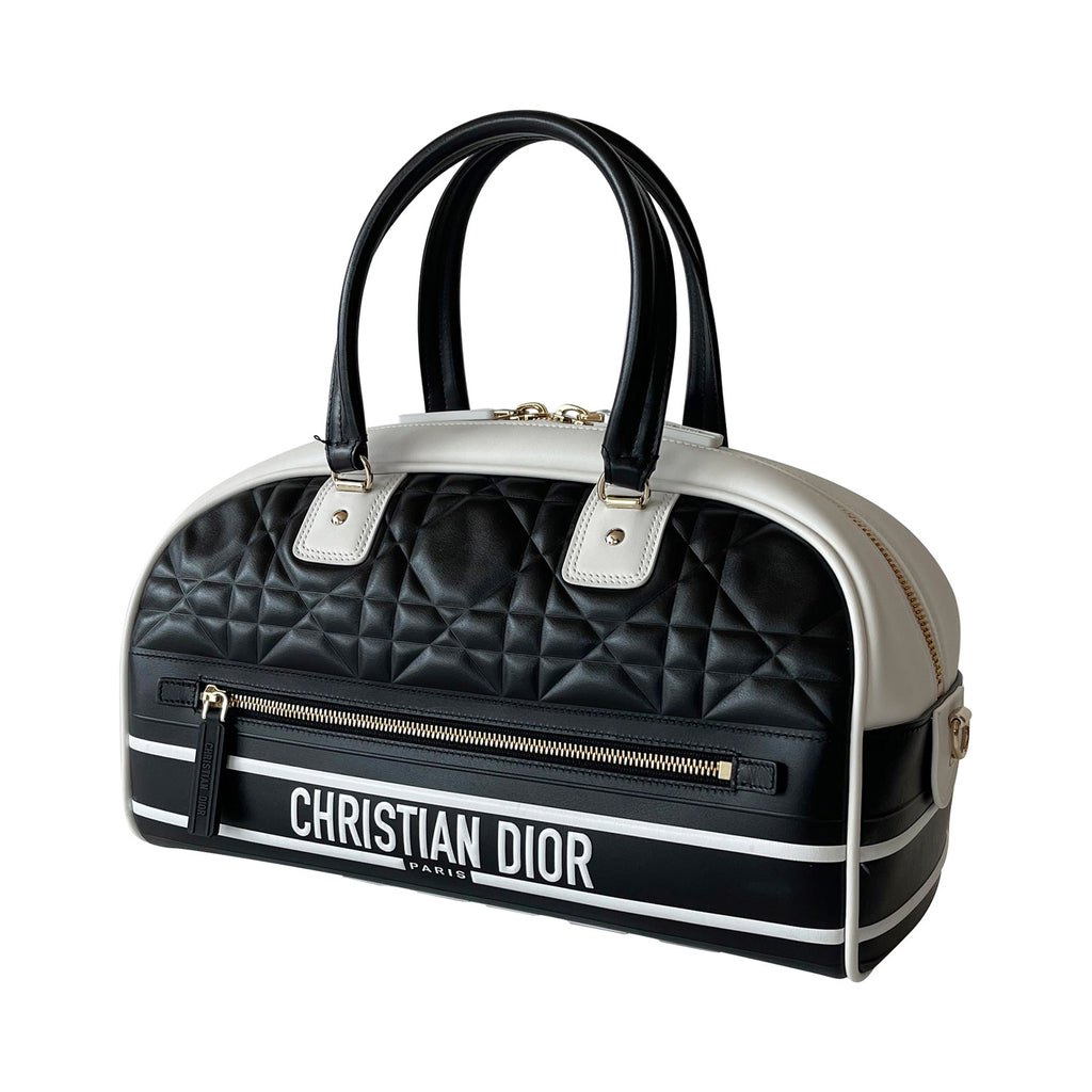 Christian Dior Medium Vibe Zip Bowling Bag