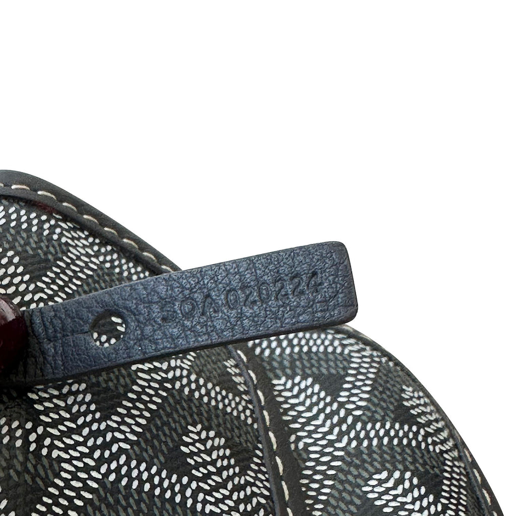 Goyal Anju Mini Reversible Herringbone Pattern/Navy Unisex Tote Bag GOYARD  Used – 銀蔵オンライン