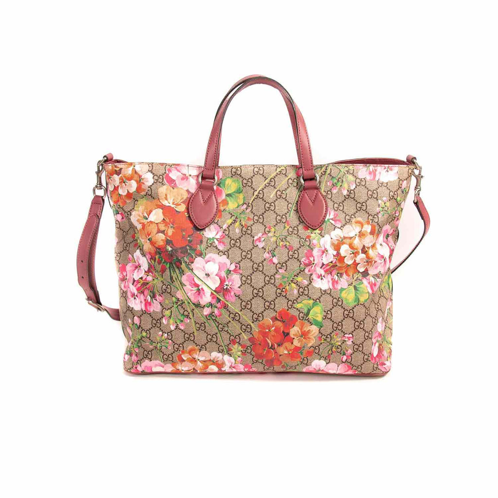 Gucci Soft GG Blooms Shopper Tote Bag Bags Gucci - Shop authentic new pre-owned designer brands online at Re-Vogue