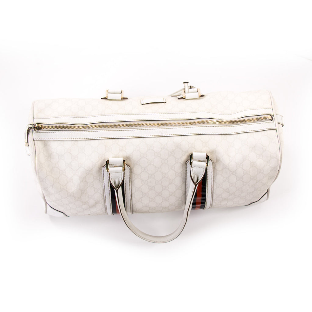 Shop GUCCI 2023-24FW Large duffle bag with Web (758664 FACK7 9768) by  ksgarden