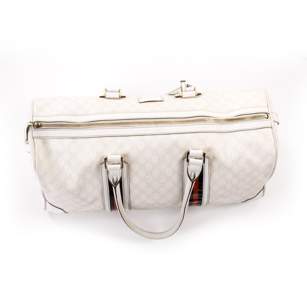 Shop GUCCI Large duffle bag with Web (758664 FACK7 9768) by chikak