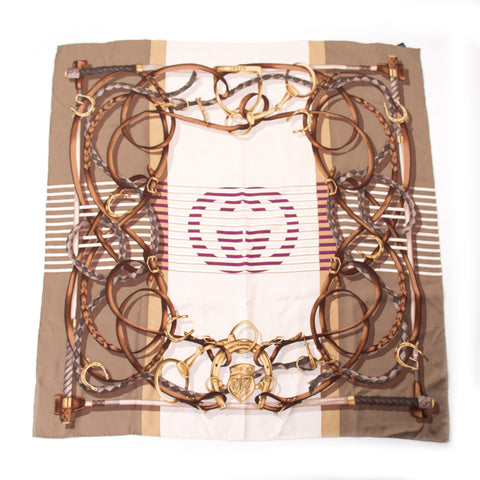 Hermès Silk Twill Pocket Square