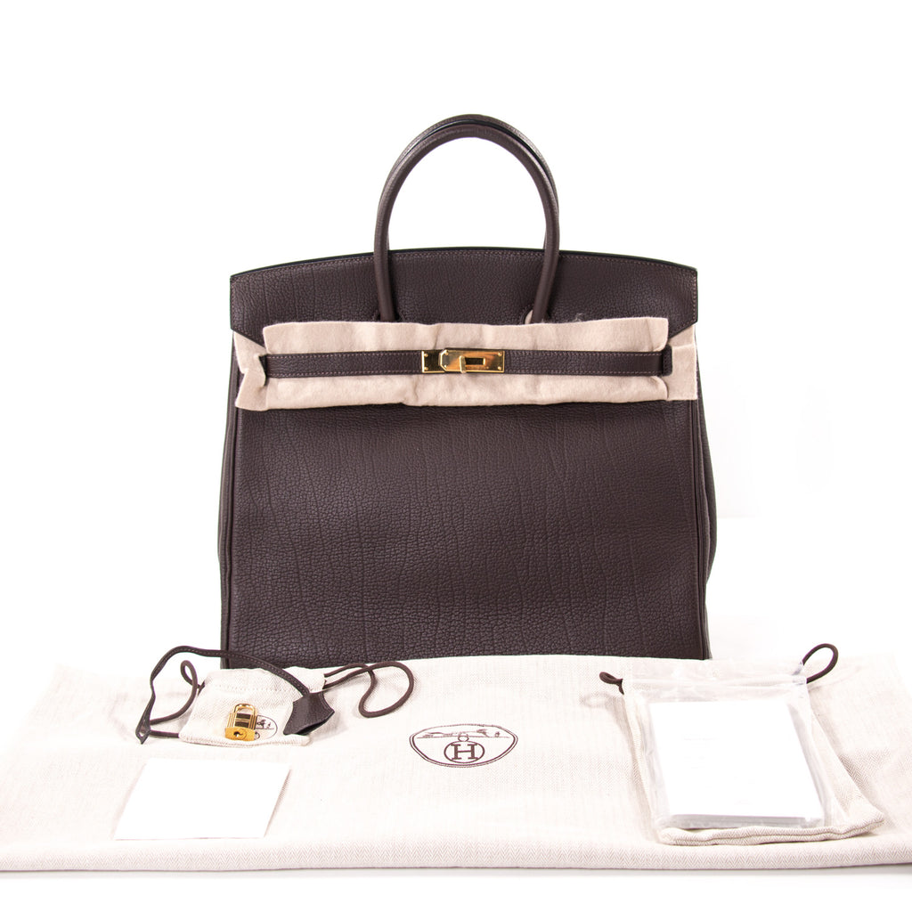 Hermes Kelly 25 Retourne Noir (Black) Togo Gold replica