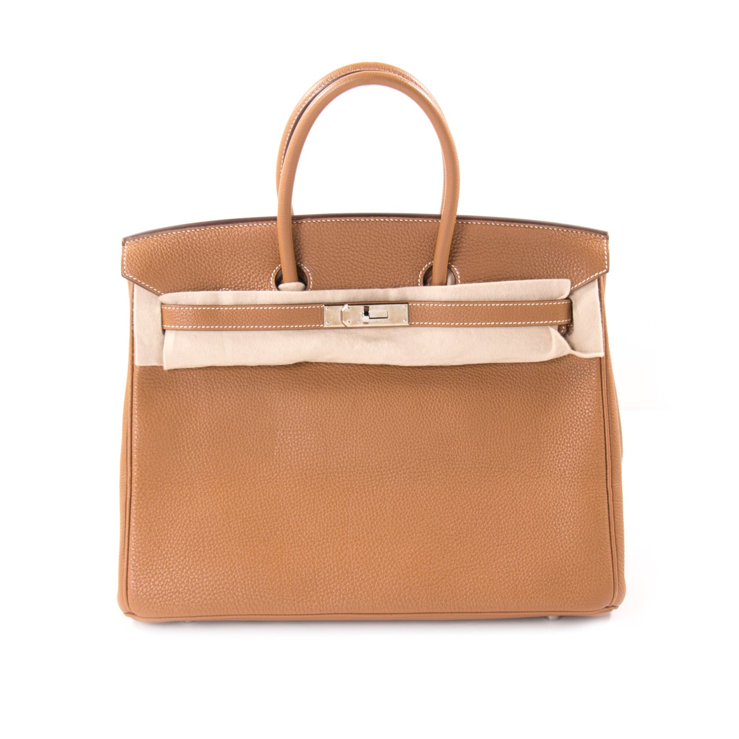 Shop authentic Hermès Birkin 35 Gold Togo Leather at revogue for just USD  9,200.00