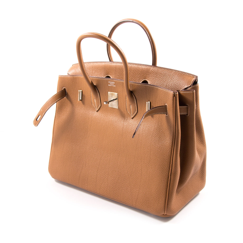 HERMES Togo Birkin 35 Gold 1258993