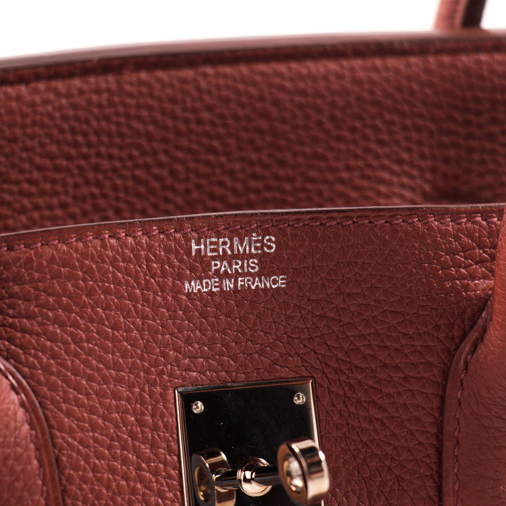 Hermès Birkin 35 Ruby Red Togo Leather Bags Hermès - Shop authentic new pre-owned designer brands online at Re-Vogue