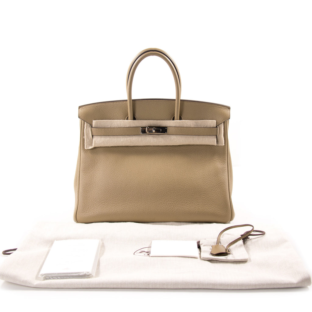 Hermès Birkin 35 Tabac Clemence Bags Hermès - Shop authentic new pre-owned designer brands online at Re-Vogue