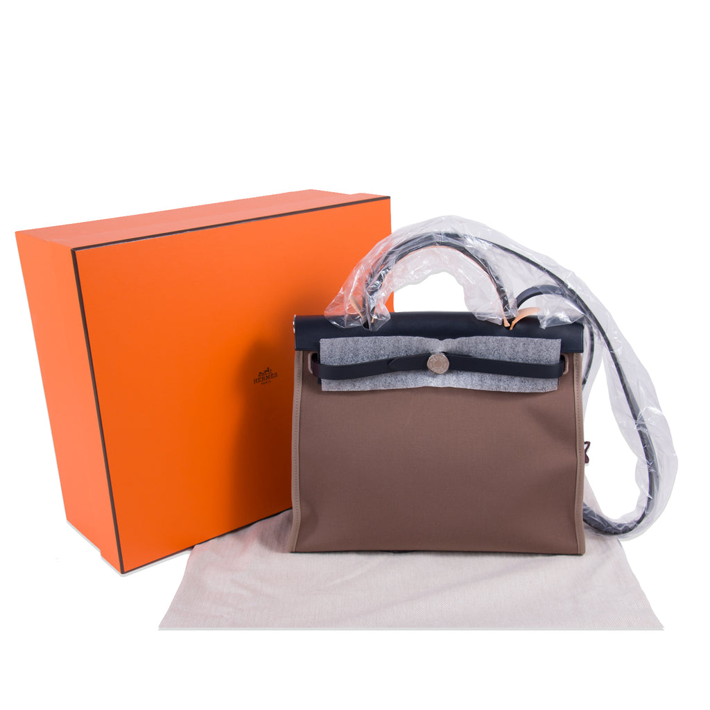 Hermès Herbag Zip 31 Etoupe Bags Hermès - Shop authentic new pre-owned designer brands online at Re-Vogue