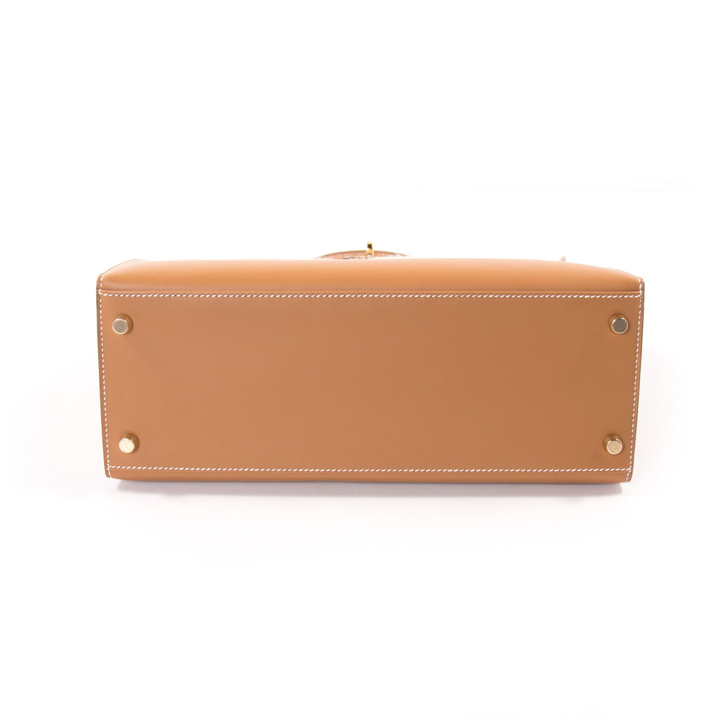 Hermès Kelly 28 Sellier Gold Chamonix Calf Bags Hermès - Shop authentic new pre-owned designer brands online at Re-Vogue