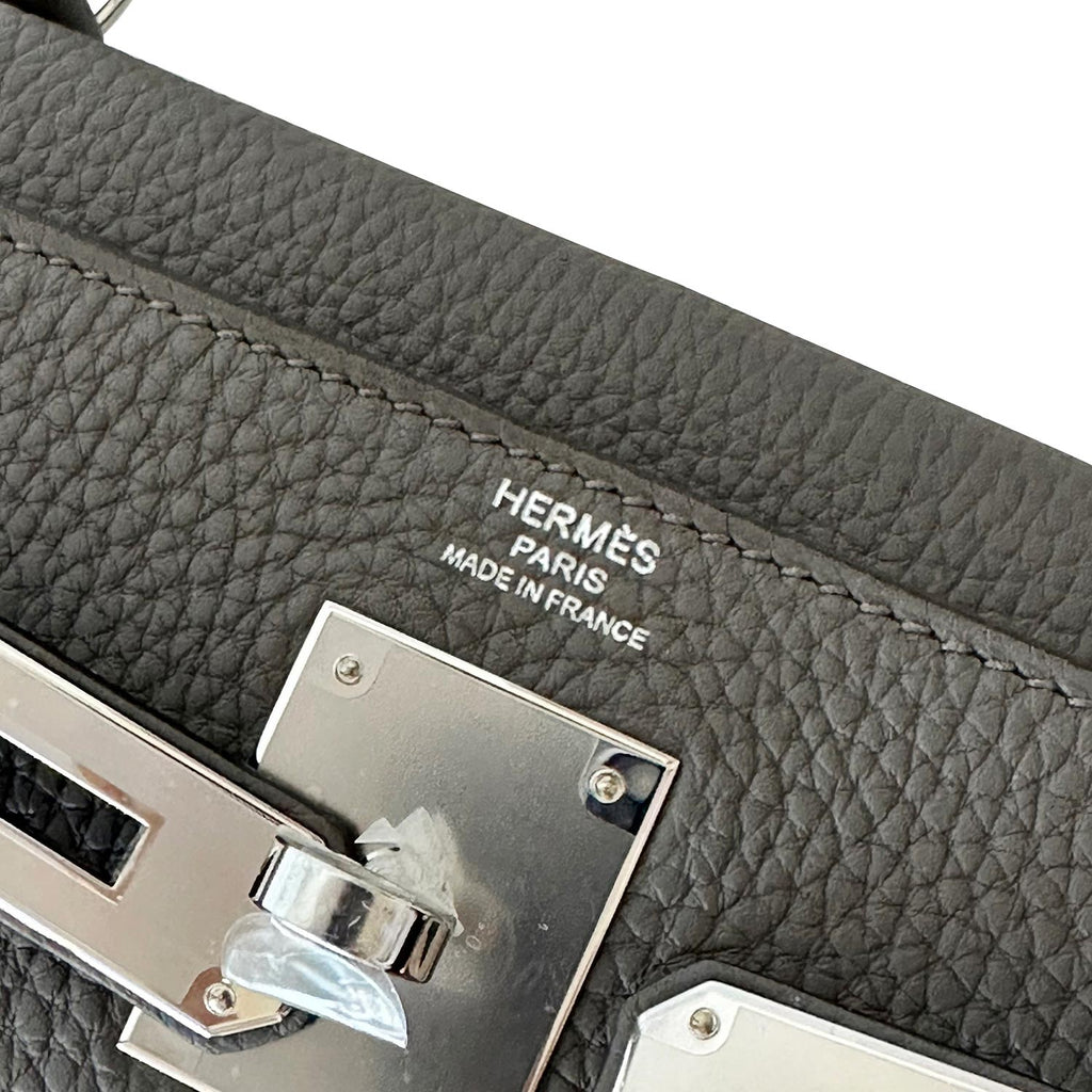 Hermès Kelly 28 Retourne Gris Meyer 2022